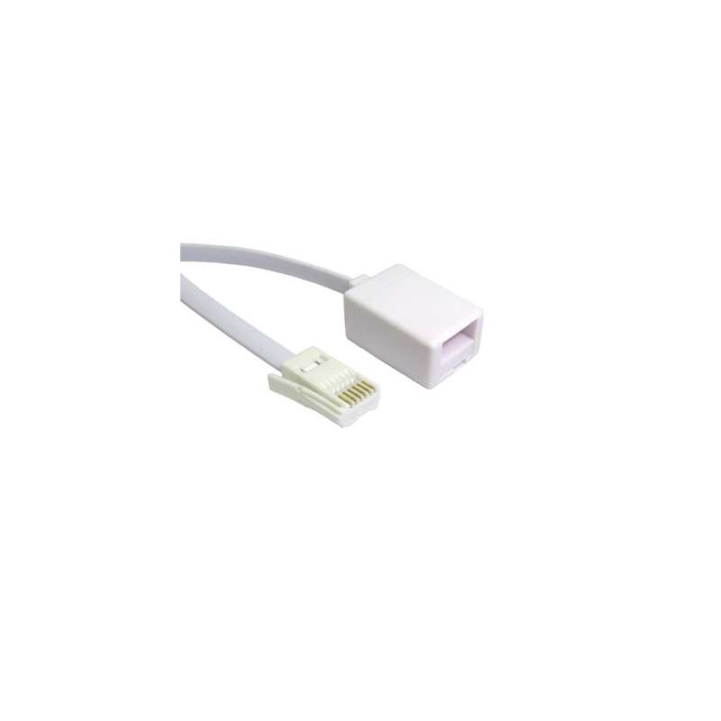 BT (M) to BT (F) 5m White OEM Extension Cable