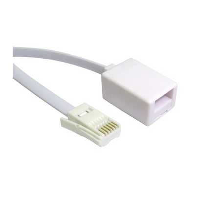 BT (M) to BT (F) 10m White OEM Extension Cable