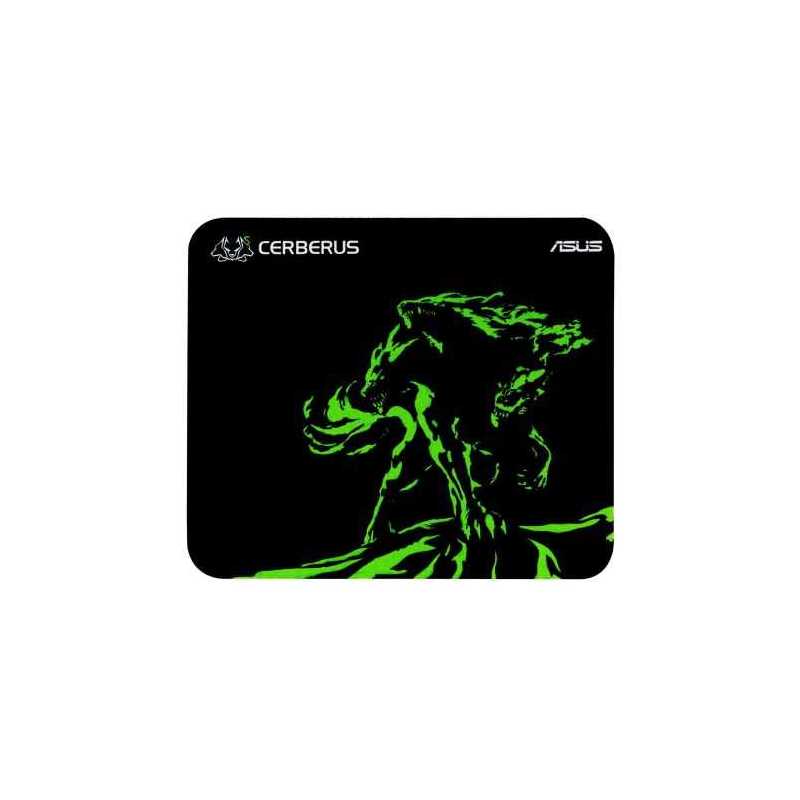 Asus CERBERUS MINI Gaming Mouse Pad, Black & Green, 250 x 210 x 2mm