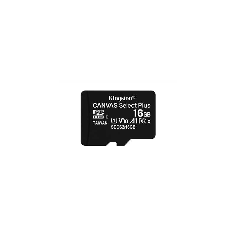 Kingston Canvas Select Plus 16GB Micro SD UHS-I Flash Card No Adapter