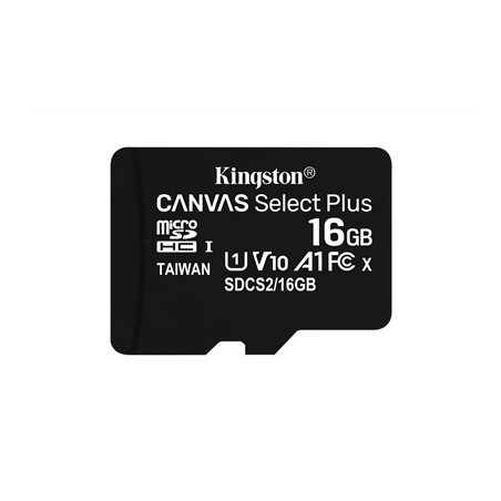 Kingston Canvas Select Plus 16GB Micro SD UHS-I Flash Card No Adapter