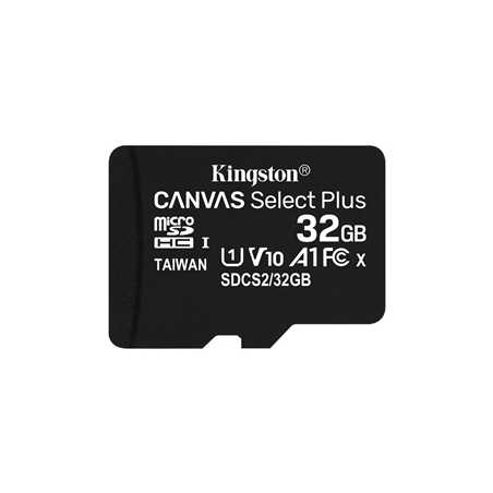 Kingston Canvas Select Plus 32GB Micro SD UHS-I Flash Card No Adapter