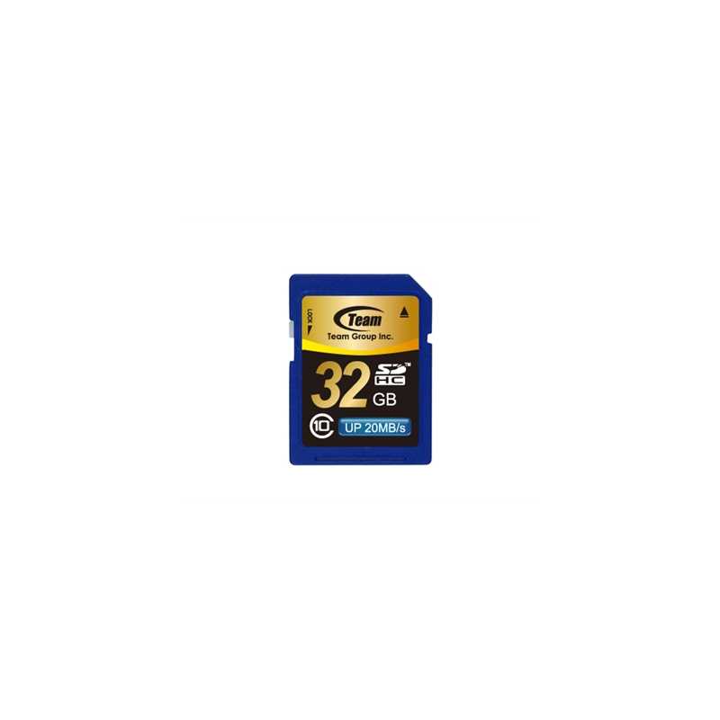 Team 32GB Full SDHC Class 10 Flash Card Team 32GB Full SDHC Class 10 Flash Card