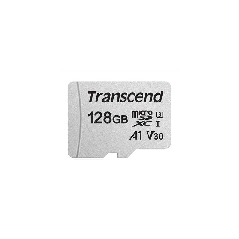 Transcend 128GB Micro SDXC Class 10 UHS-I U3 A1 Flash Card