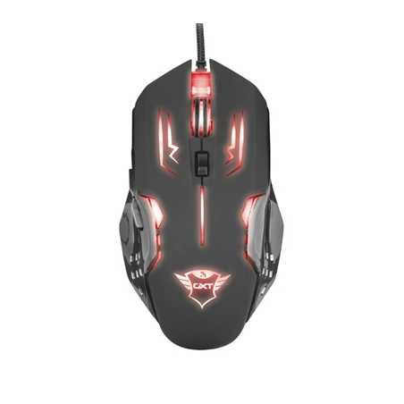 Trust GXT 108 Rava USB 7 Colour LED Black Gaming Mouse