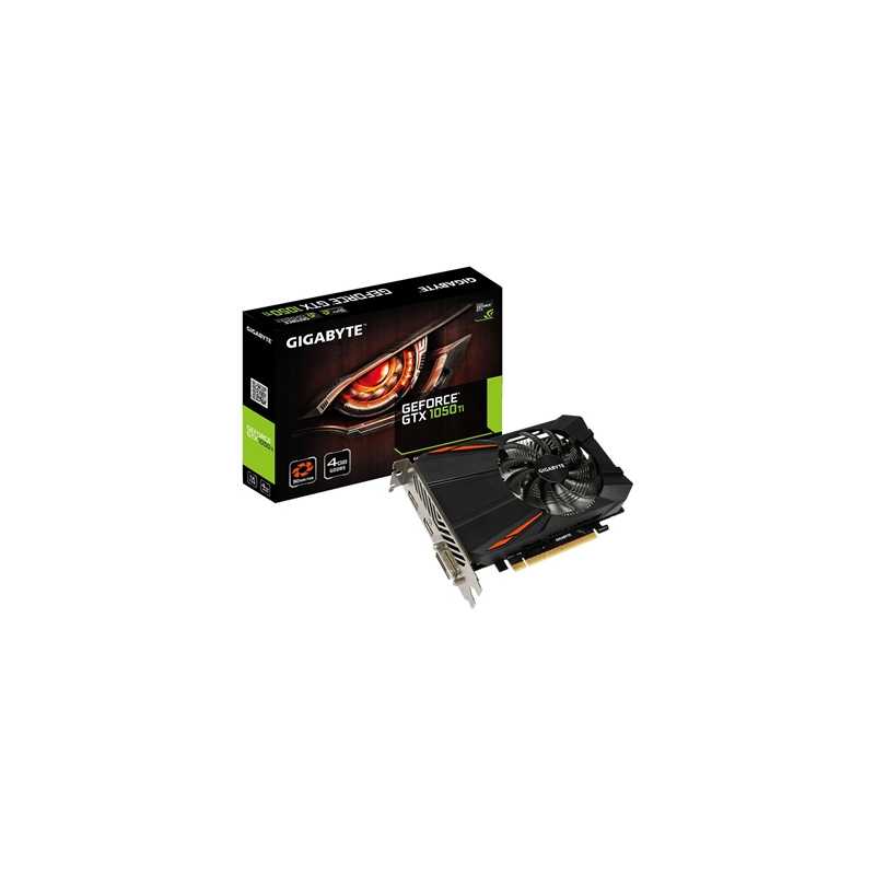 Gigabyte GeForce GTX 1050 Ti D5 (rev 1.0/rev 1.1) 4GB GDDR5 90mm Custom Designed Single Fan Cooling System Graphics Card