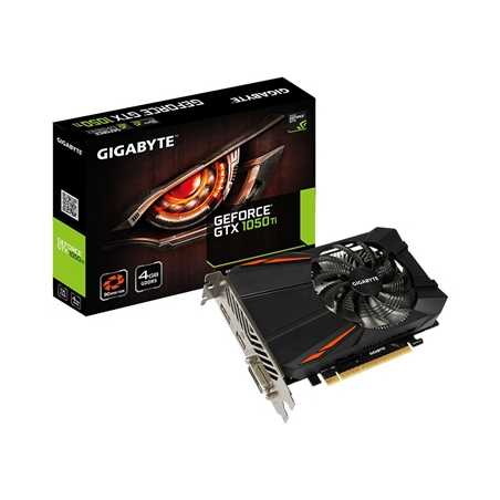 Gigabyte GeForce GTX 1050 Ti D5 (rev 1.0/rev 1.1) 4GB GDDR5 90mm Custom Designed Single Fan Cooling System Graphics Card