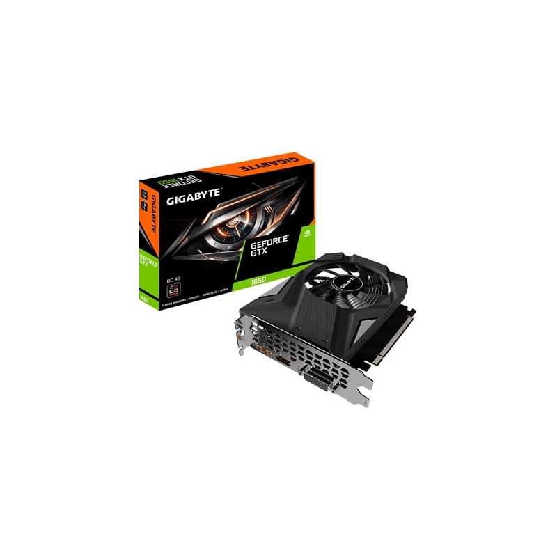 Gigabyte GeForce GTX 1650 GDDR6 OC 4GB Single Fan Graphics Card