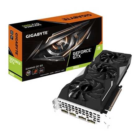 Gigabyte Nvidia GeForce GTX 1660 GAMING OC 6GB Triple Fan Graphics Card