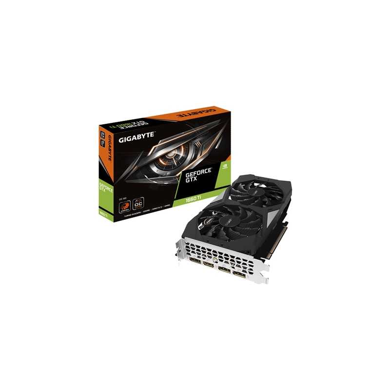 Gigabyte Nvidia GeForce GTX 1660 Ti OC 6GB Dual Fan Graphics Card
