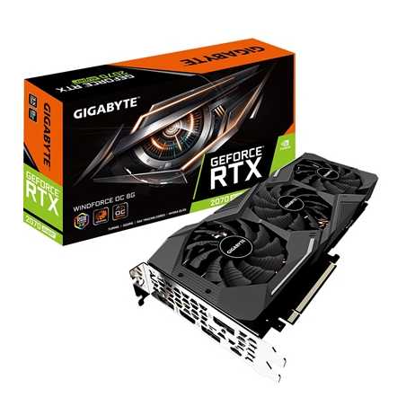 Gigabyte GeForce RTX 2070 SUPER WINDFORCE OC 8GB Triple Fan Graphics Card
