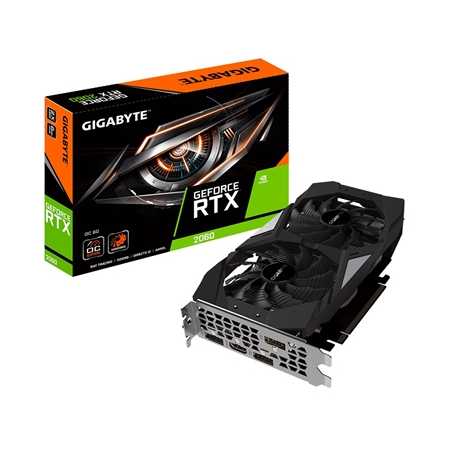 Gigabyte Nvidia GeForce RTX 2060 OC 6GB Dual Fan Graphics Card