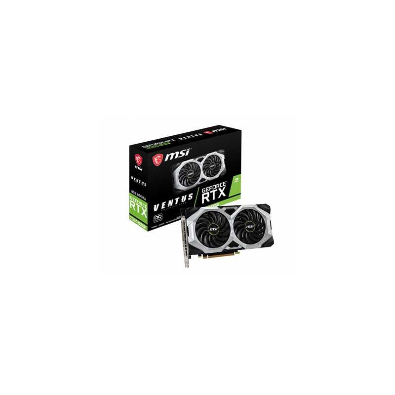 MSI GeForce RTX 2060 SUPER VENTUS OC 8GB Twin Fan Graphics Card