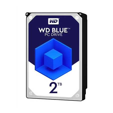 WD Blue WD20EZAZ 2TB 3.5" 5400RPM 256MB Cache SATA III Internal Hard Drive