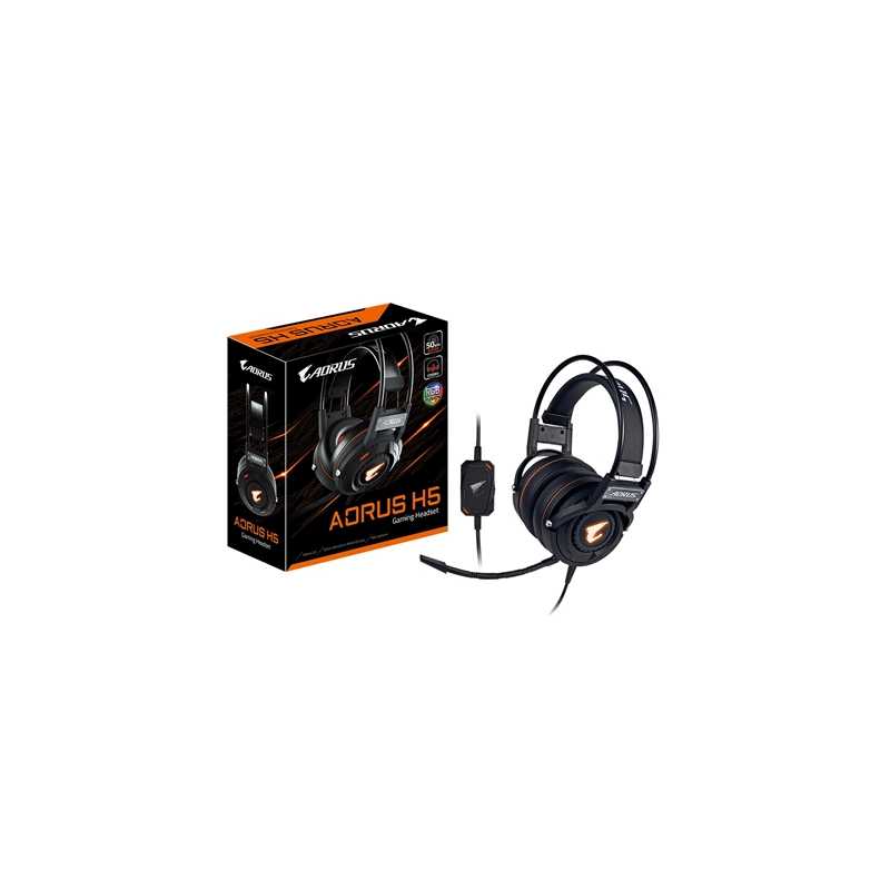 Gigabyte AORUS H5 RGB LED Gaming Headset