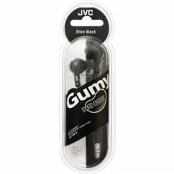 JVC HA-F160 Gumy In-Ear Headphones Black
