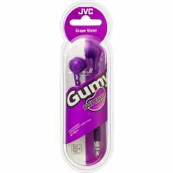 JVC HA-G160 Gumy In-Ear Headphones Violet