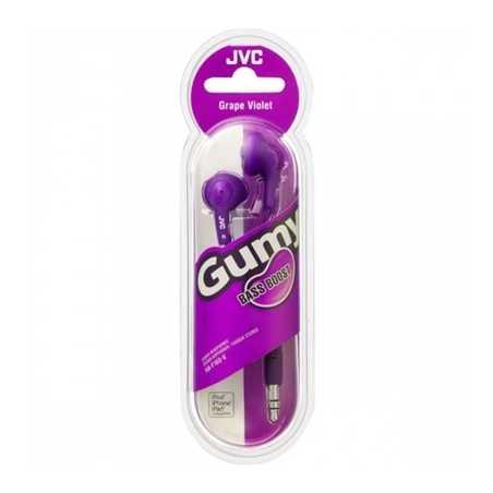 JVC HA-G160 Gumy In-Ear Headphones Violet