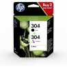 HP 304 2-pack Black/Tri-color Original Ink Cartridges