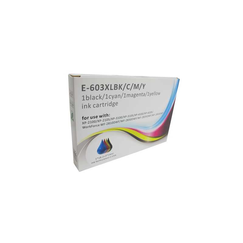 603 XL Epson Compatible Multipack Replacement Ink 603 XL Epson Compatible Multipack Replacement Ink