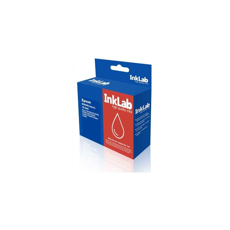 InkLab 444 Epson Compatible Yellow Replacement Ink