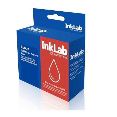 InkLab 486 Epson Compatible Light Magenta Replacement Ink