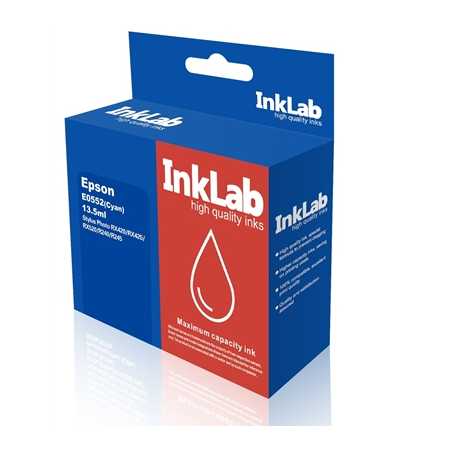 InkLab 552 Epson Compatible Cyan Replacement Ink