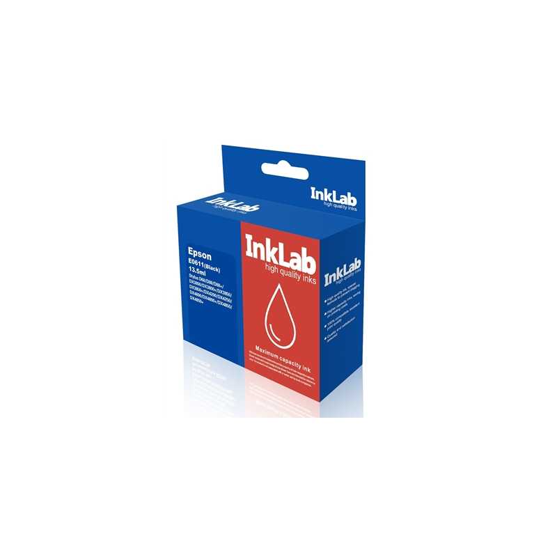 InkLab 611 Epson Compatible Black Replacement Ink