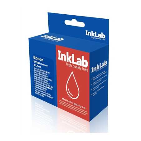 InkLab 1294 Epson Compatible Yellow Replacement Ink