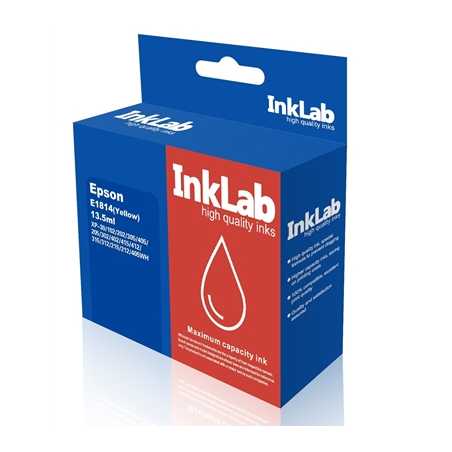 InkLab 1814 Epson Compatible Yellow Replacement Ink