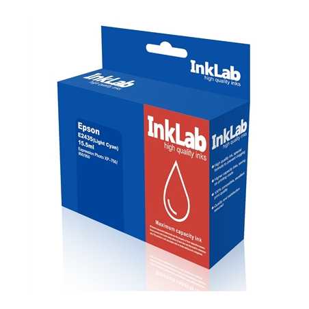 InkLab 2435 Epson Compatible Light Cyan Replacement Ink