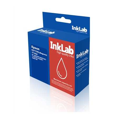 InkLab 27 XL Epson Compatible Magenta Replacment Ink