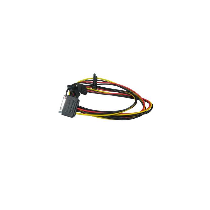 SATA Power (M) to SATA Power (F) 0.85m OEM Internal Splitter/Extension Cable