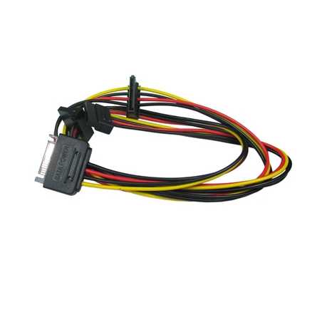 SATA Power (M) to SATA Power (F) 0.85m OEM Internal Splitter/Extension Cable