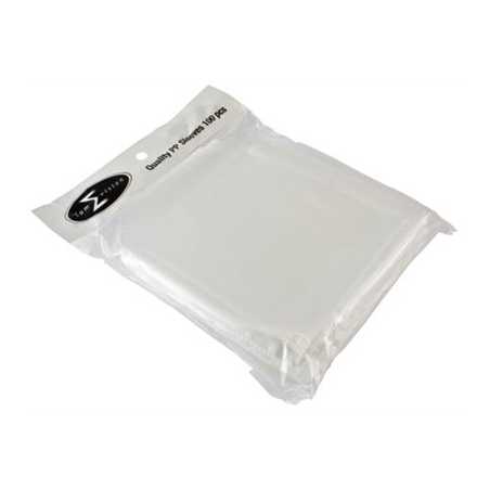 Clear Disk Sleeves 100 pack 120 Micron