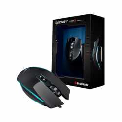 Biostar AM3 Racing USB 7 Colour LED Black Programmable Gaming Mouse