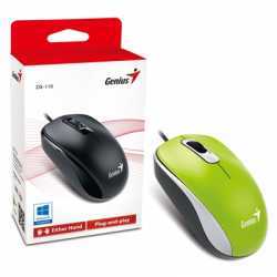 Genius DX-110 USB Green Mouse