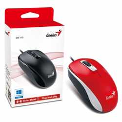 Genius DX-110 USB Red Mouse