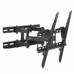 VonHaus 23" to 56" Double Arm Tilt & Swivel TV Bracket