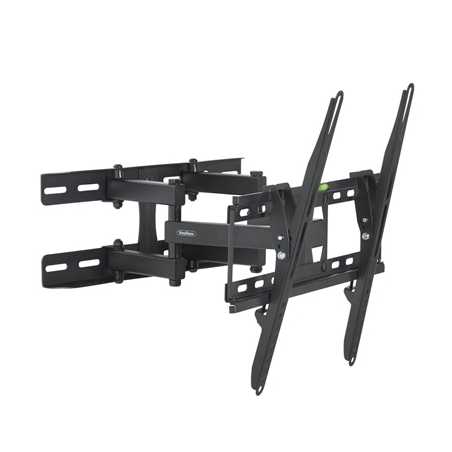 VonHaus 23" to 56" Double Arm Tilt & Swivel TV Bracket