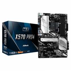 ASRock X570 PRO4 AMD Socket AM4 ATX DDR4 HDMI/DisplayPort Dual M.2 USB C 3.2 Motherboard