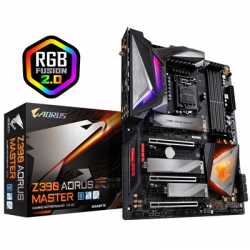 Gigabyte Z390 AORUS MASTER Intel Socket 1151 ATX DDR4 HDMI Triple M.2 RGB USB C 3.1 Motherboard