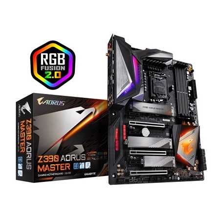 Gigabyte Z390 AORUS MASTER Intel Socket 1151 ATX DDR4 HDMI Triple M.2 RGB USB C 3.1 Motherboard