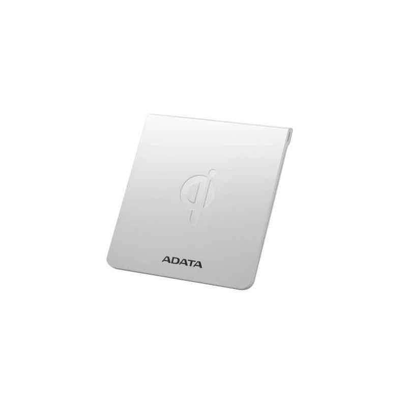 ADATA CW0050 Wireless Qi-Certified Charging Pad, 5W, Ultra-Thin, Micro USB, White