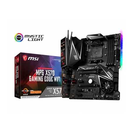 MSI MPG X570 GAMING EDGE WIFI AMD Socket AM4 DDR4 HDMI ATX M.2 USB C 3.2 RGB Motherboard