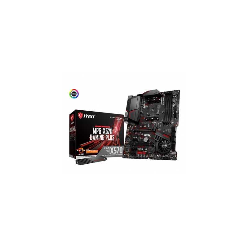 MSI MPG X570 GAMING PLUS AMD Socket AM4 ATX DDR4 HDMI USB C 3.2 M.2 Motherboard