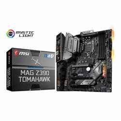 MSI MAG Z390 TOMAHAWK Intel Socket 1151 DDR4 HDMI/DisplayPort ATX USB C 3.2 RGB M.2 Motherboard