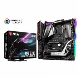 MSI MPG Z390 GAMING PRO CARBON AC Intel Socket 1151 DDR4 HDMI/DisplayPort ATX USB C 3.2 WiFi RGB M.2 Motherboard
