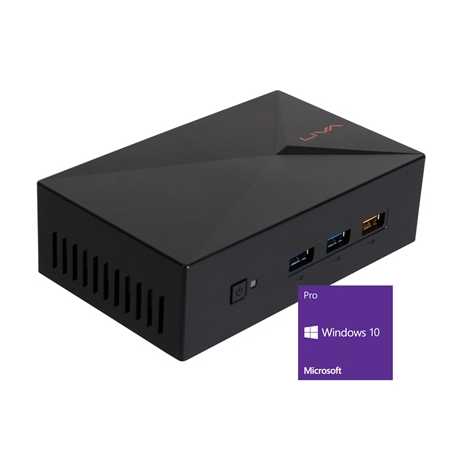 ECS EliteGroup LIVA XE Braswell J3050 4GB RAM 64GB EMMC Windows 10 Pro Small Form Factor PC