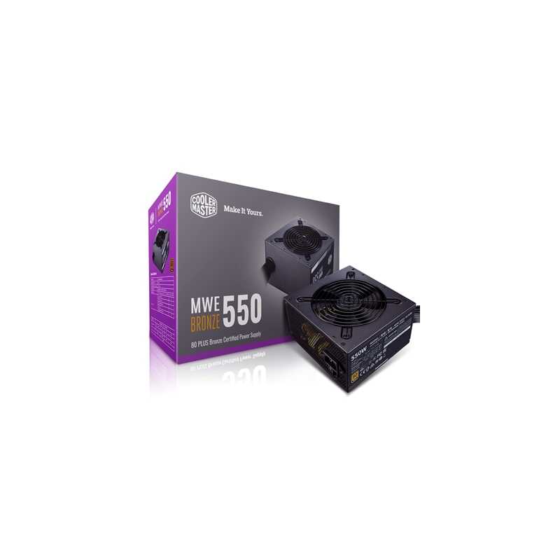 Cooler Master MWE Bronze V2 550W 120mm HDB Fan 80 PLUS Bronze PSU